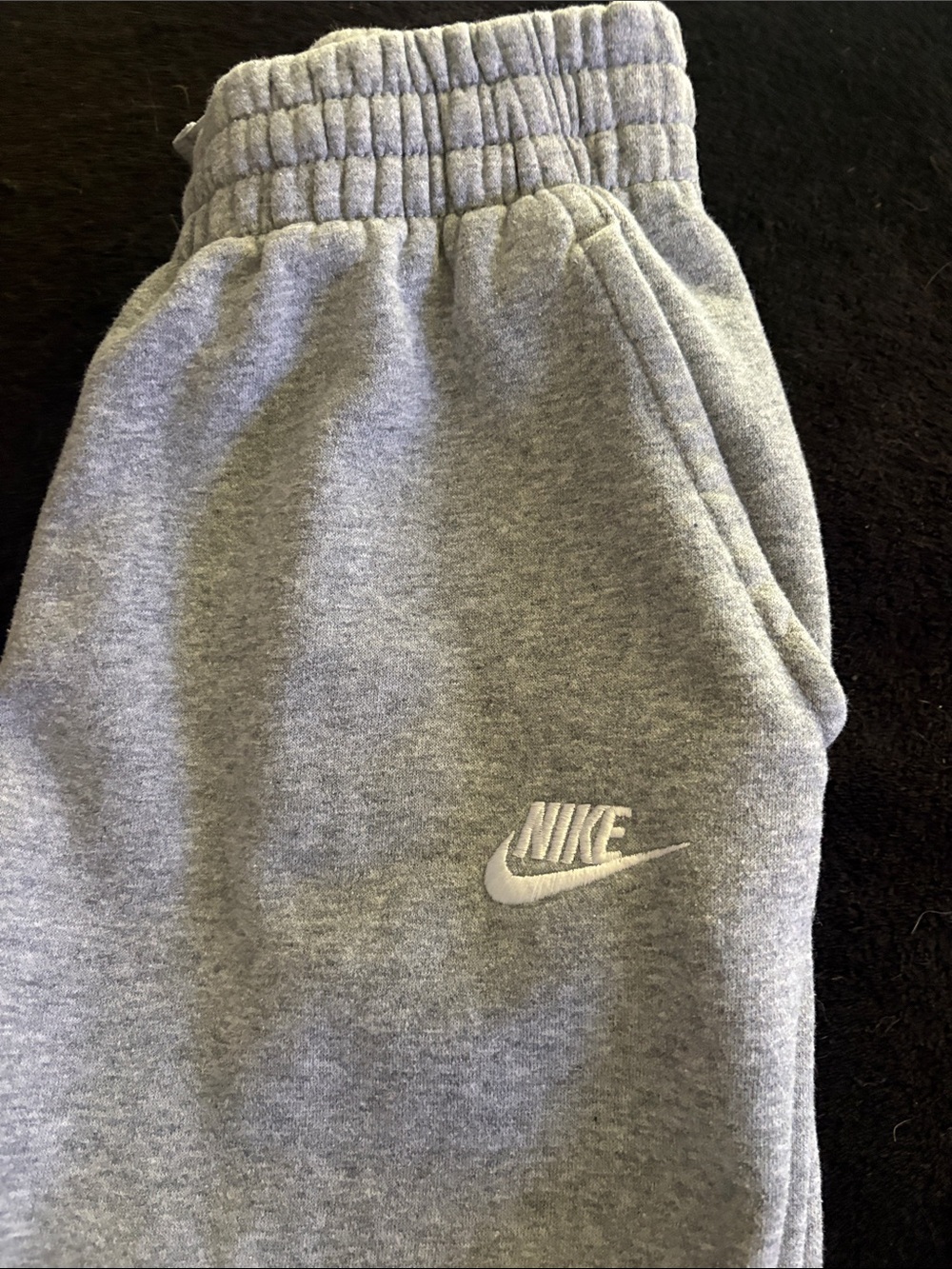 Nike Kids Light Grey Jogger Sweatpants - Picture 4 of 4